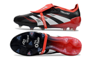 BOTA DE FUTBOL ADIDAS PREDATOR TONGUE FG ELITE - NEGRO/ROJO