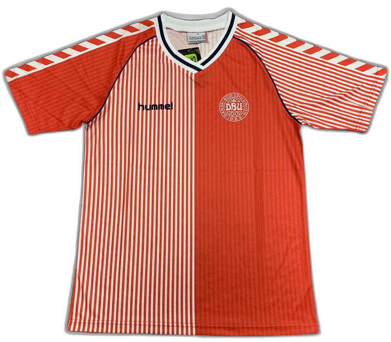 Camiseta Dinamarca 1986 I de Local - Versión Retro