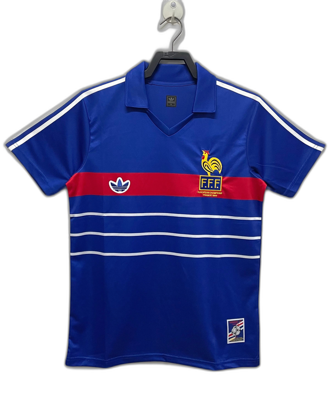 Camiseta Francia 1984 I de Local - Versión Retro