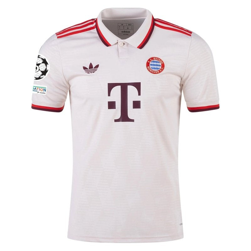 Camiseta Jamal Musiala Bayern de Múnich 24/25 III Tercera - Liga de Campeones - Versión Aficionado