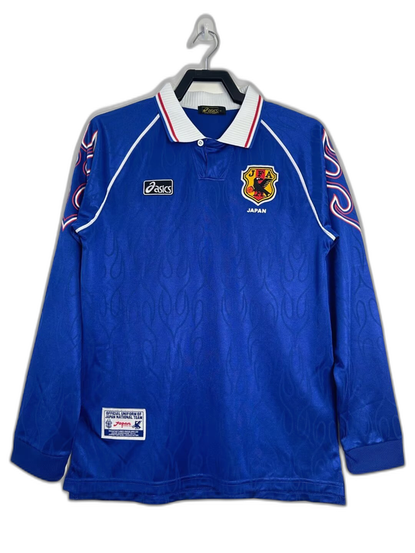 Camiseta Japón 1998 I de Local - Manga Larga Versión Retro