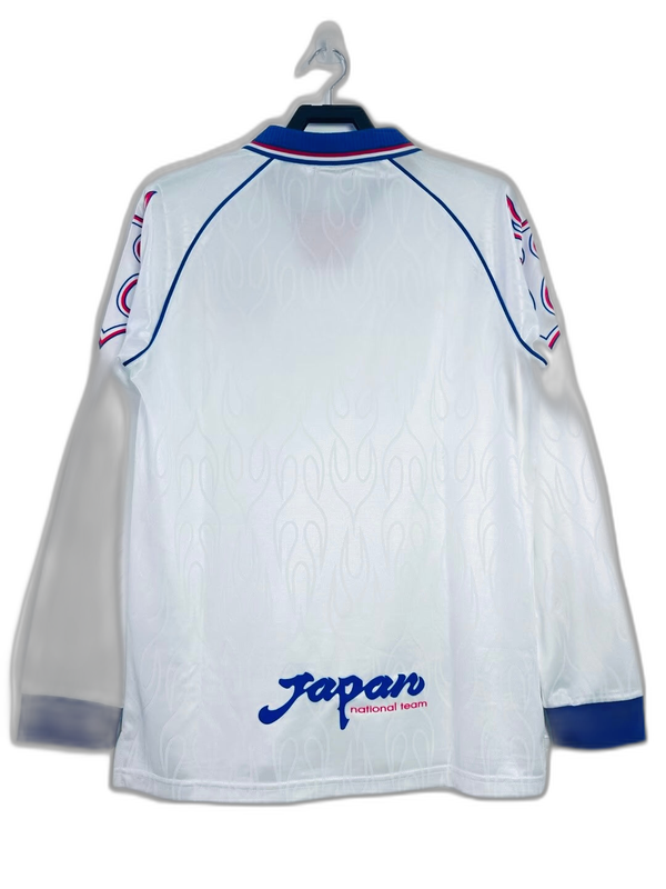 Camiseta Japón 1998 II de Visitante - Manga Larga Versión Retro