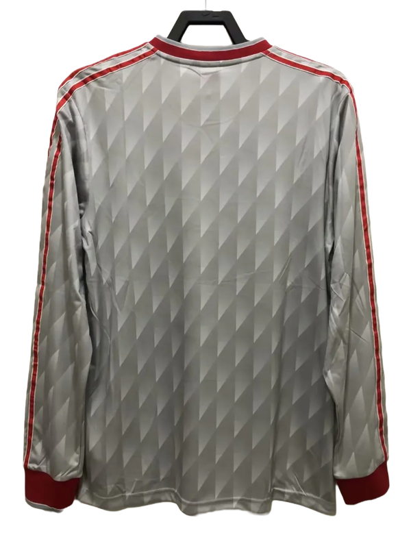 Camiseta Liverpool 89/91 II de Visitante - Manga Larga Versión Retro