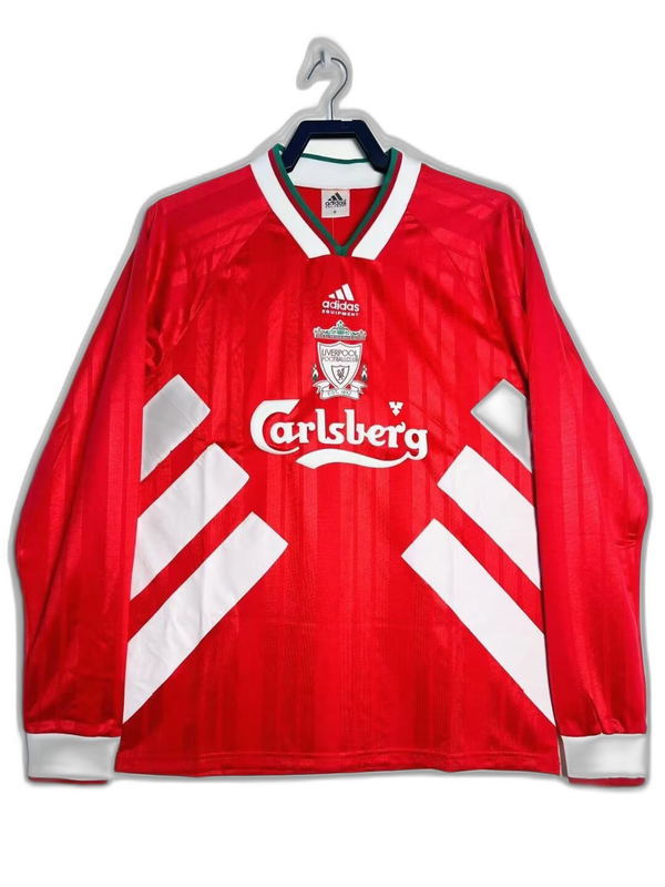 Camiseta Liverpool 93/95 I de Local - Manga Larga Versión Retro