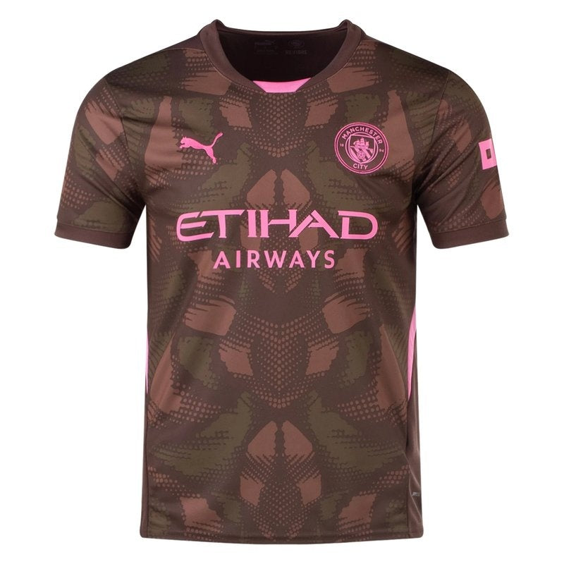 Camiseta Manchester City 24/25 Portero Marrón - Versión Aficionado