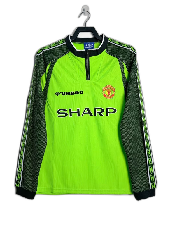 Camiseta Manchester United 98/99 Portero - Manga Larga Versión Retro