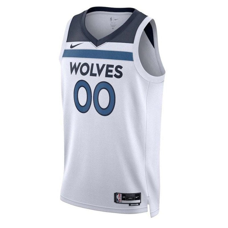 Camiseta NBA - Minnesota Timberwolves - 2023 Blanco - Edición Asociación