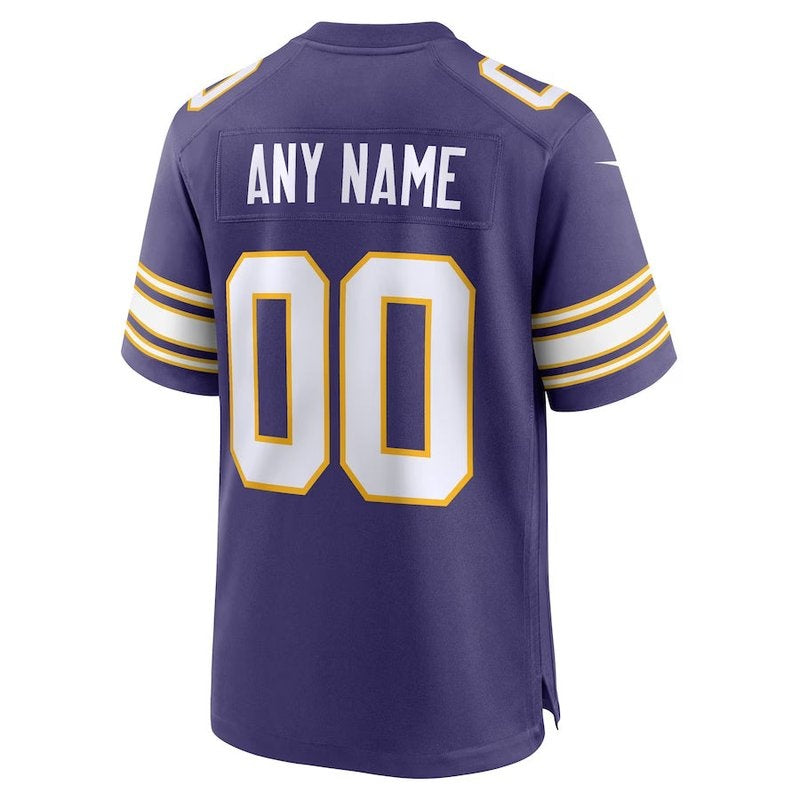 Camiseta NFL Minnesota Vikings - Clásica - Versión de Juego - Morado