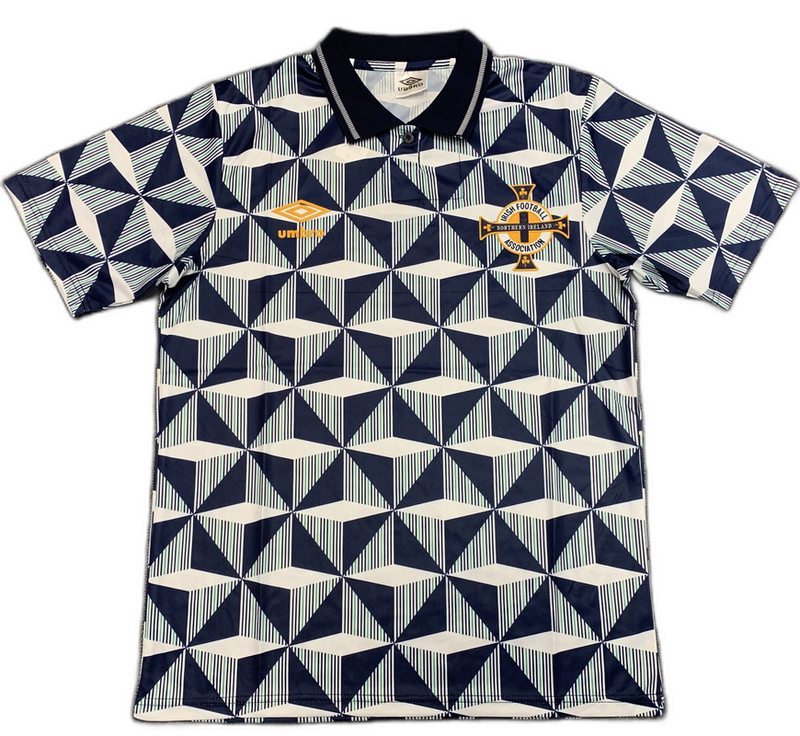 Camiseta Northern Irlanda 90/93 II de Visitante - Versión Retro