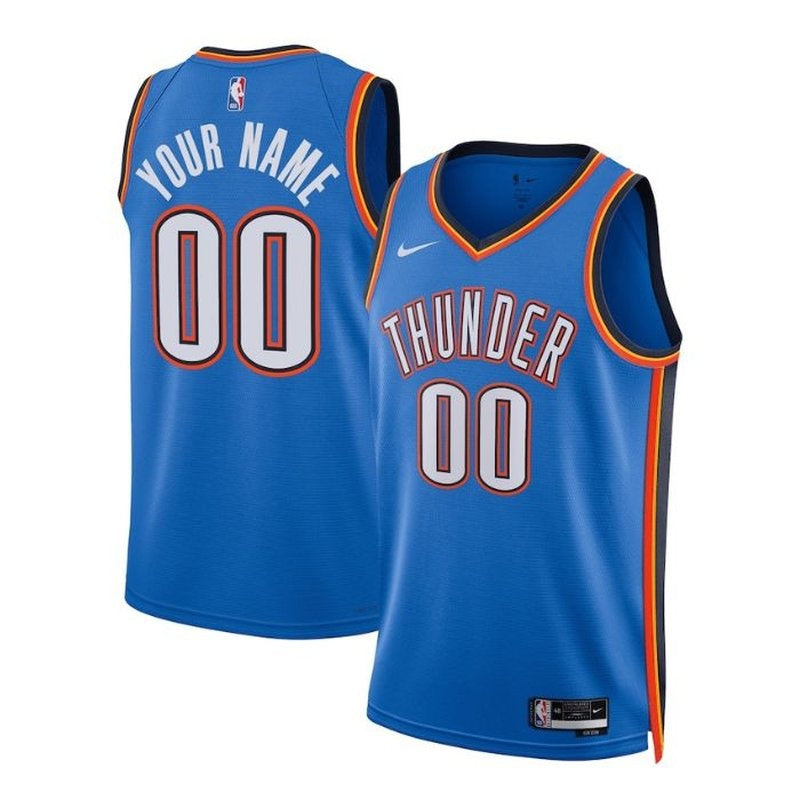 Camiseta NBA - Oklahoma City Thunder - 2023 Azul - Edición Ícono