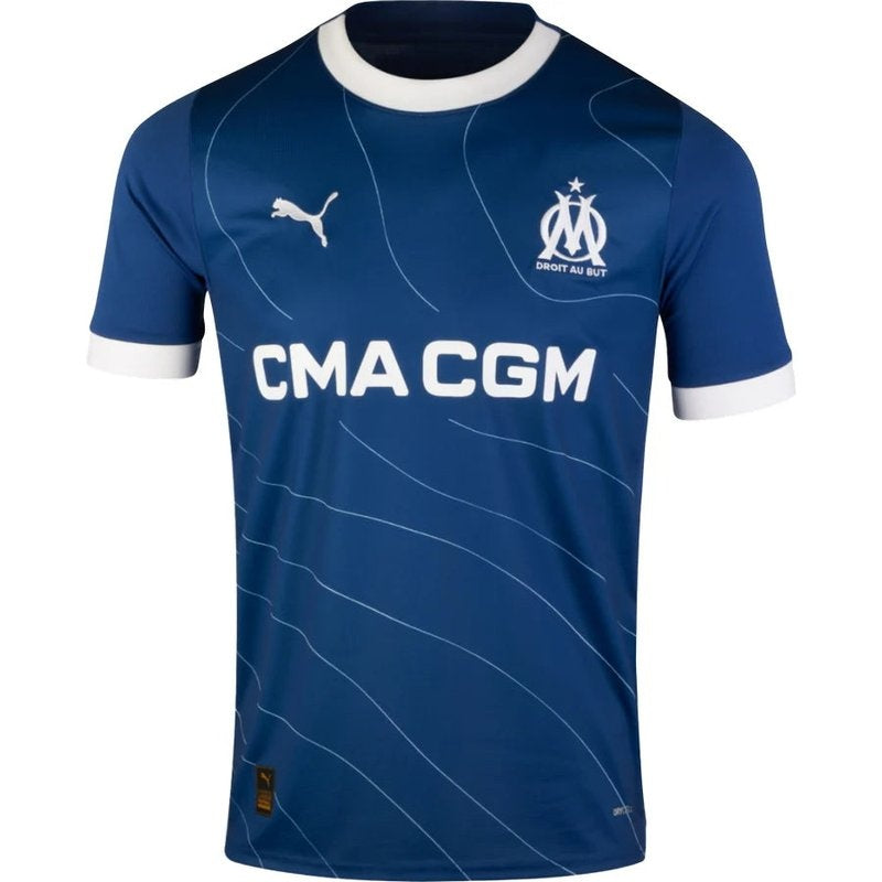 Camiseta Olympique Marsella 23/24 II de Visitante - Versión Aficionado
