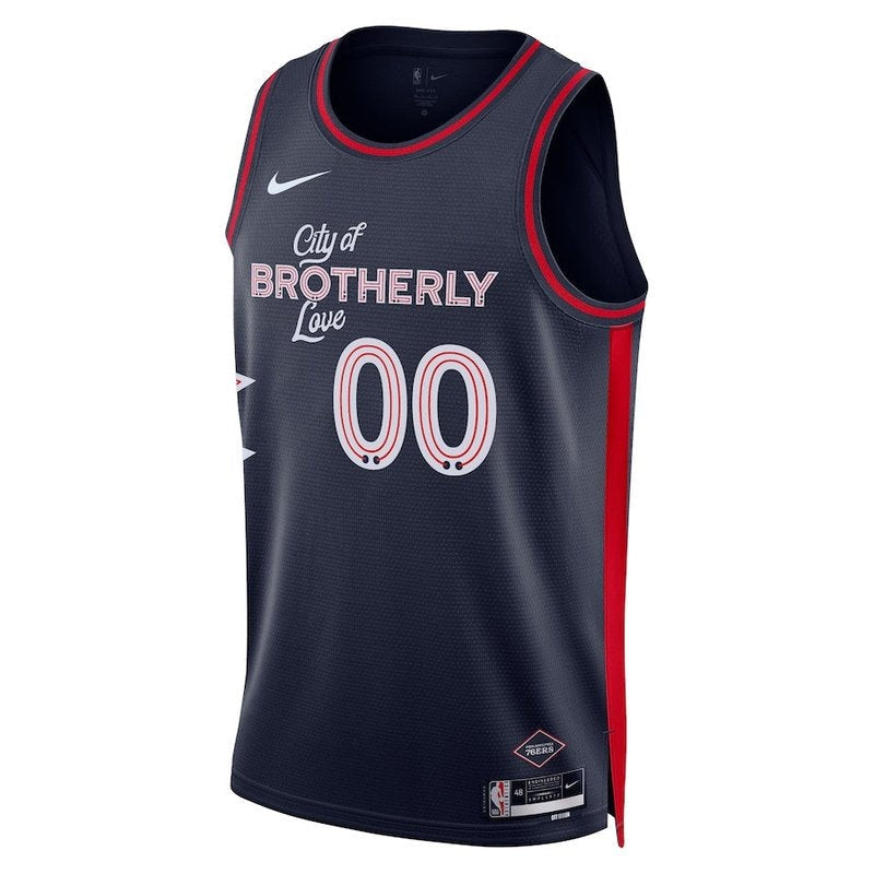 Camiseta NBA - Philadelphia 76ers - 23/24 - Azul Marino - Edición Ciudad