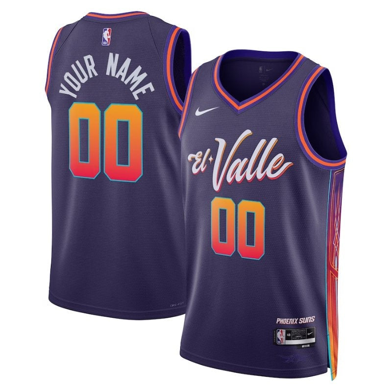 Camiseta NBA - Phoenix Suns - 23/24 - Morado - Edición Ciudad