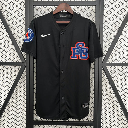 PSG Estilo Béisbol Negro - Super Golazo Tienda