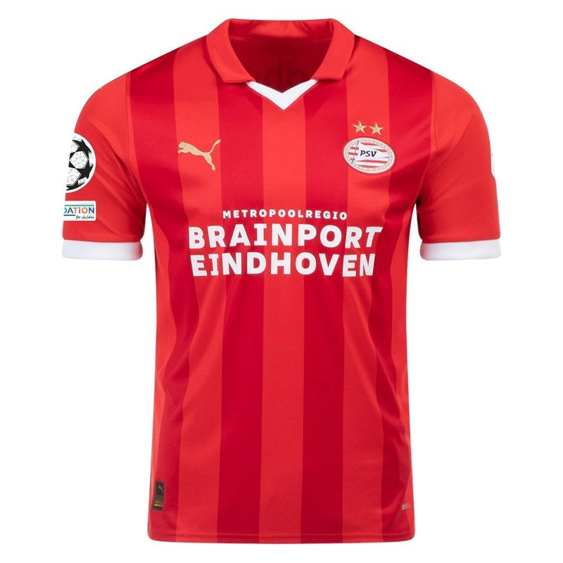 Camiseta PSV Eindhoven 23/24 I de Local - Liga de Campeones - Versión Aficionado