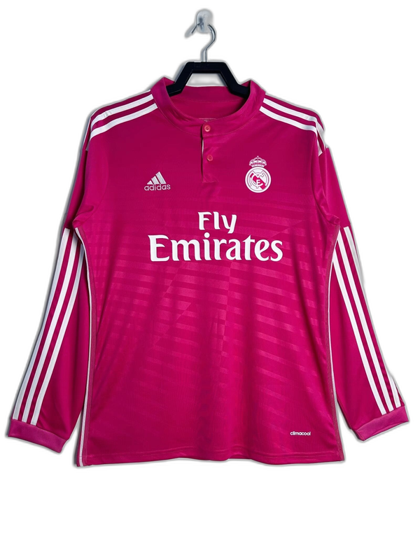 Camiseta Real Madrid 14/15 II de Visitante - Manga Larga Versión Retro