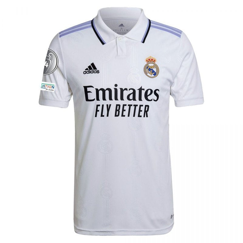 Camiseta Real Madrid 22/23 - Liga de Campeones - I de Local - Versión Aficionado