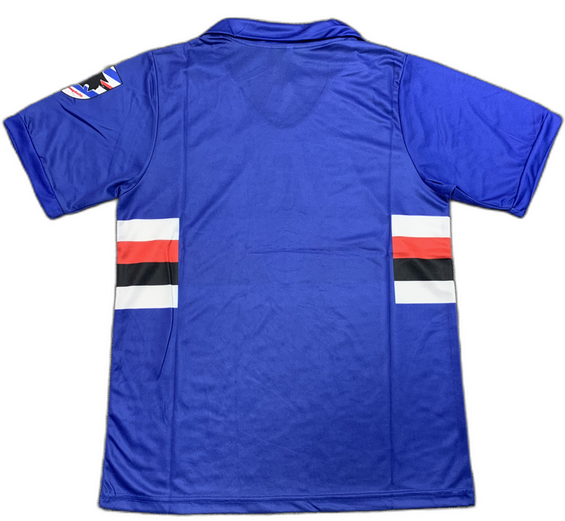 Camiseta Sampdoria 90/91 I de Local - Versión Retro