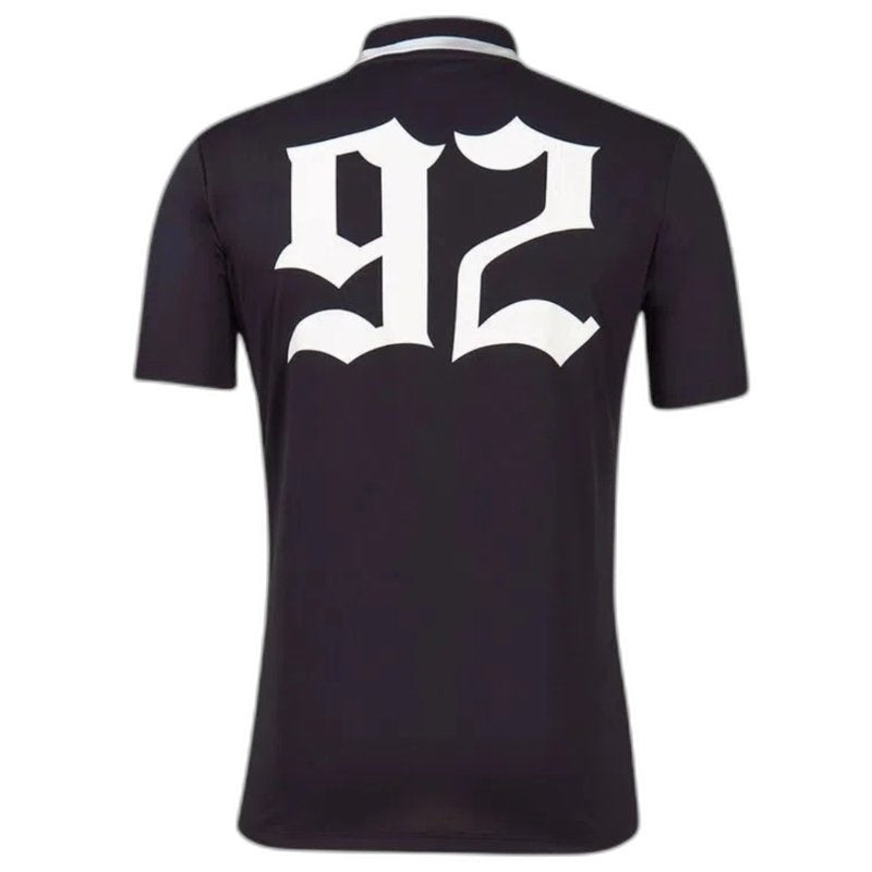 Camiseta Santos Charlie Brown JR Negro - Versión Aficionado