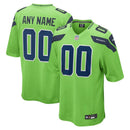Camiseta NFL Seattle Seahawks - Versión Alternativa de Juego - Verde Neon