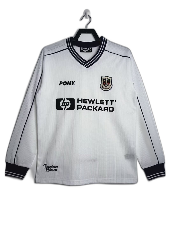 Camiseta Tottenham 97/99 I de Local - Manga Larga Versión Retro