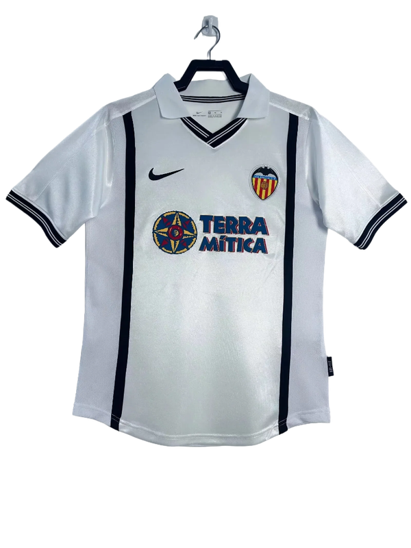 Camiseta Valencia 00/01 I de Local - Versión Retro