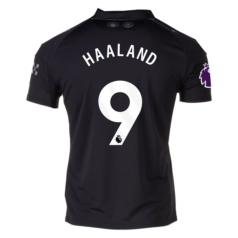 Camiseta Erling Haaland - Manchester City 25/26 II de Visitante - Versión Aficionado