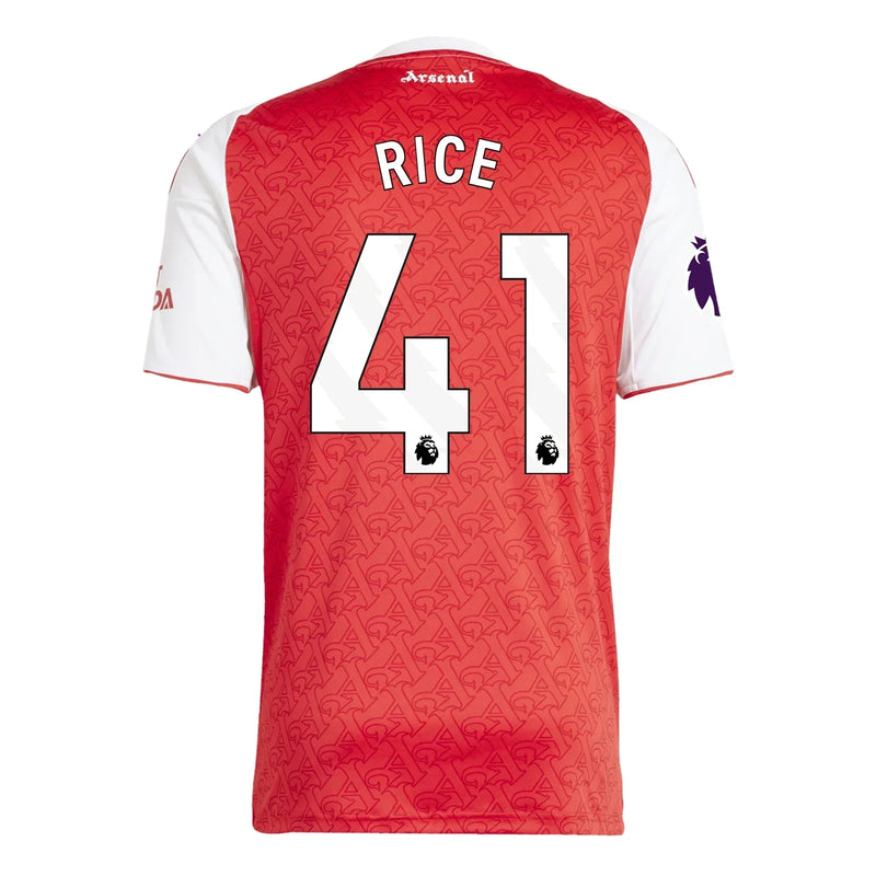 Camiseta Declan Rice - Arsenal 25/26 I de Local - Versión Aficionado