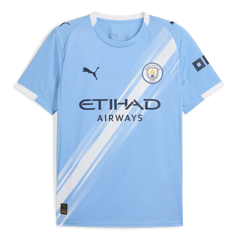 Camiseta Erling Haaland - Manchester City 25/26 I de Local - Versión Aficionado