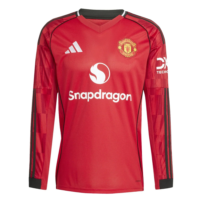 Camiseta Manchester United 25/26 I de Local - Manga Larga