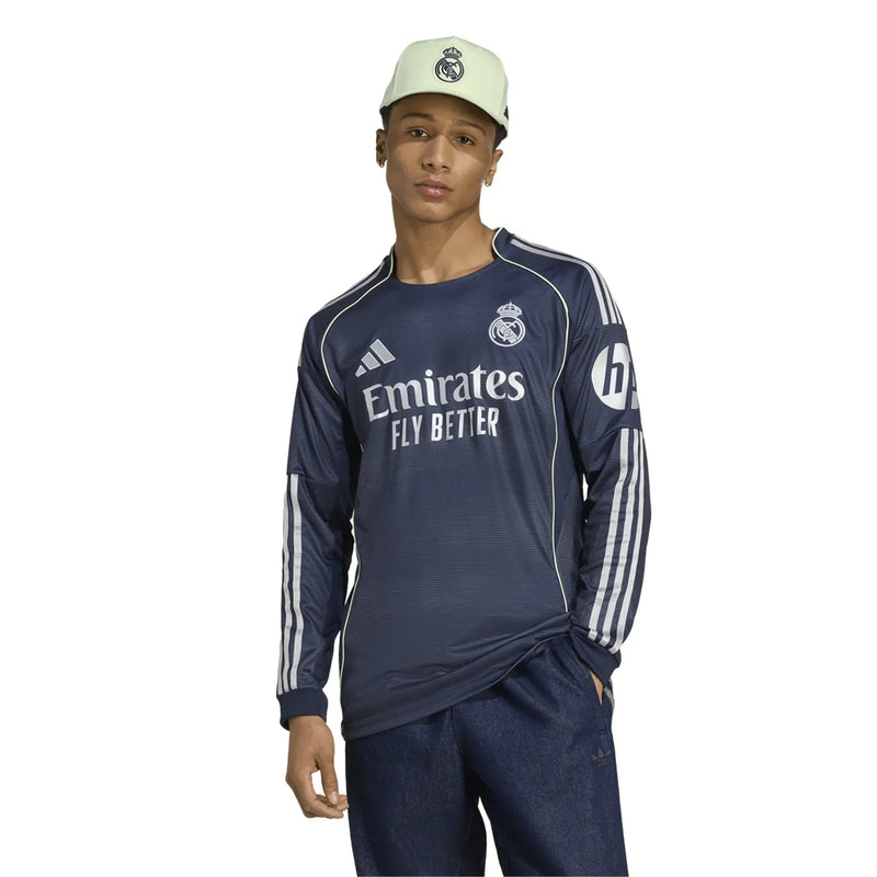 Camiseta Real Madrid 25/26 II de Visitante - Manga Larga