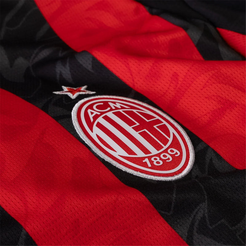 Camiseta AC Milan 25/26 I de Local - Manga Larga