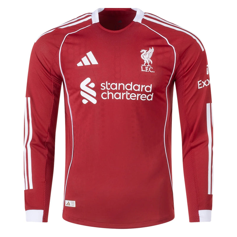 Camiseta Liverpool 25/26 I de Local - Manga Larga