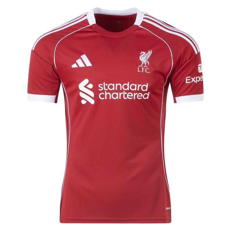 Camiseta Mohamed Salah - Liverpool 25/26 I de Local - Versión Aficionado