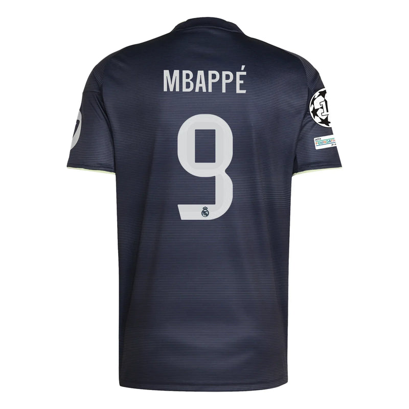 Camiseta Mbappé - Real Madrid 25/26 II de Visitante - Versión Aficionado