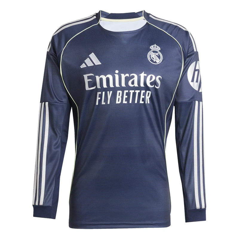 Camiseta Real Madrid 25/26 II de Visitante - Manga Larga