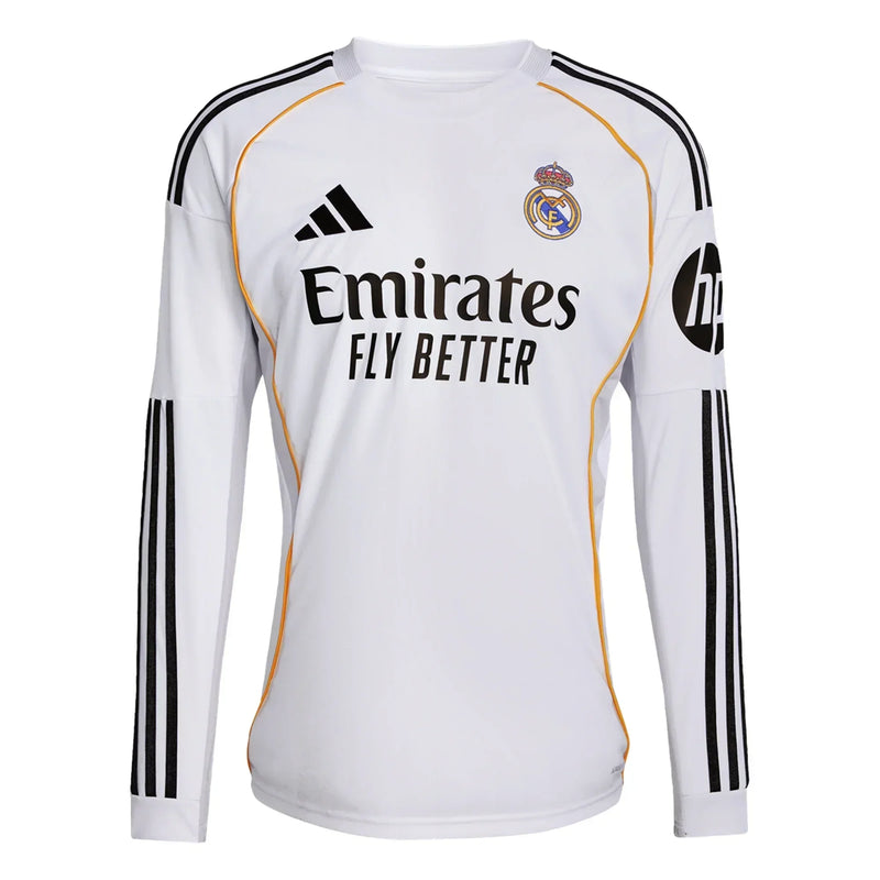 Camiseta Real Madrid 25/26 I de Local - Manga Larga